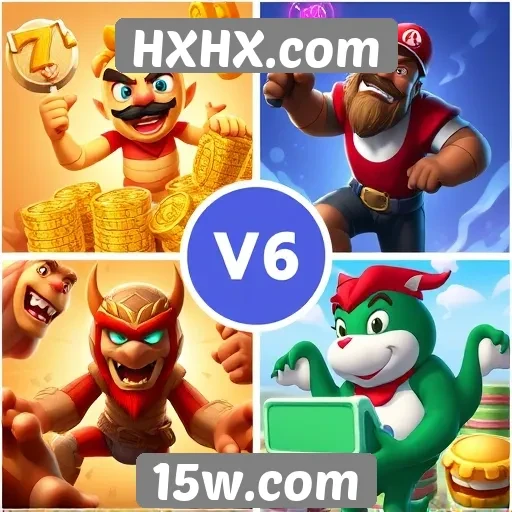 Comparativo de jogos populares no HXHX.com